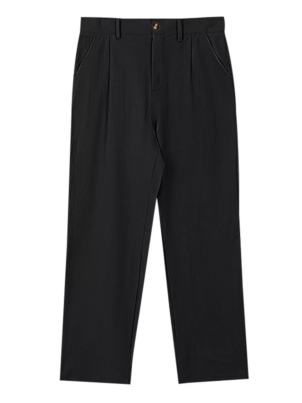 Men's Full Size Relaxed Fit Pleated Pants Plus Size, image 5