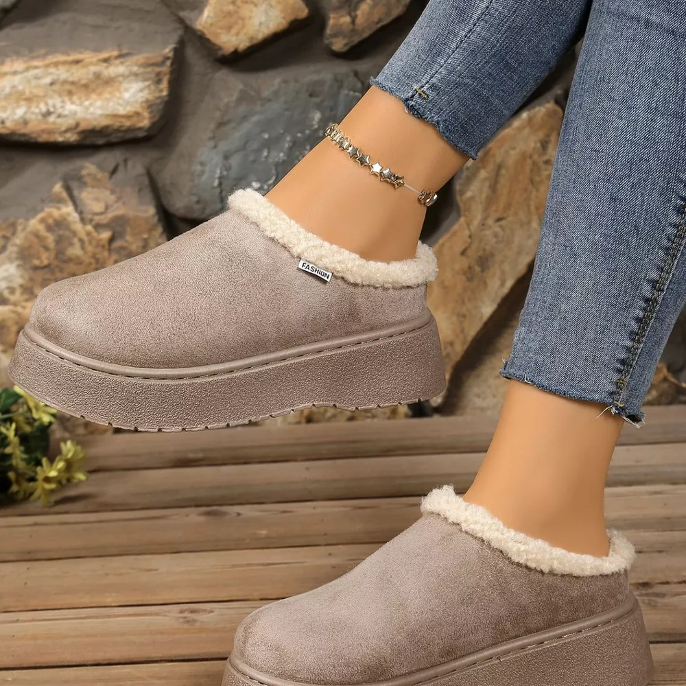 Plush Lined Platform Boots, image 10