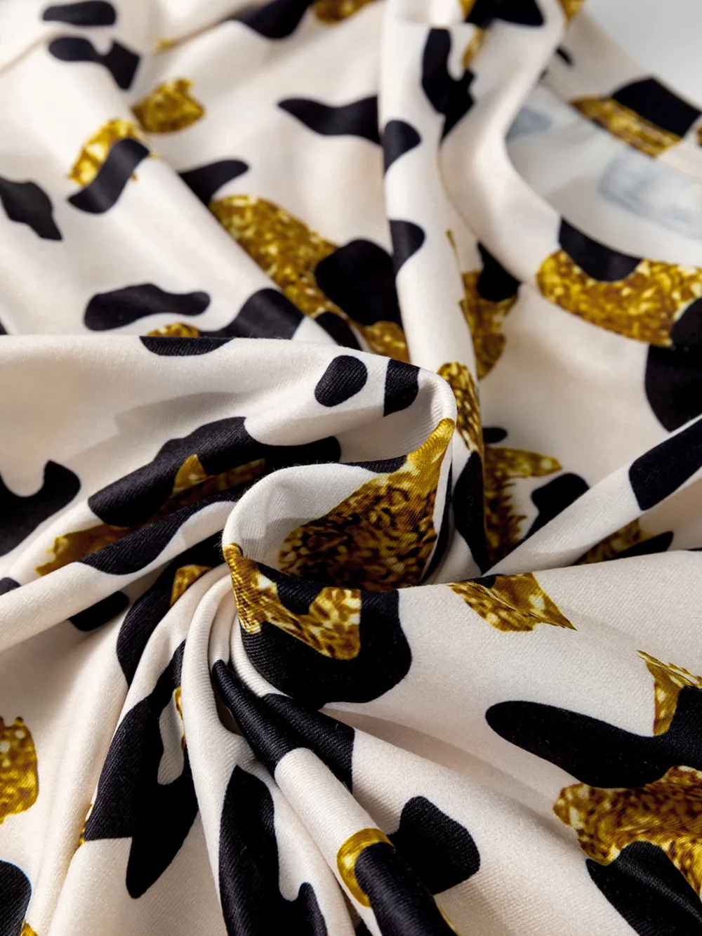 Leopard Print Short Sleeve T-Shirt, image 9