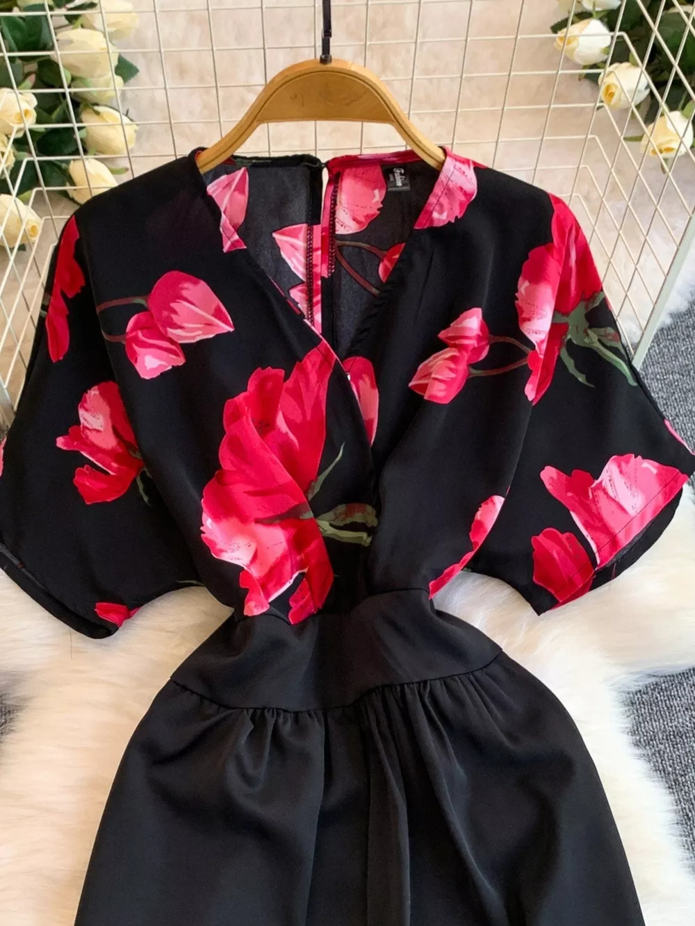 Printed Wide Leg Jumpsuit, image 18