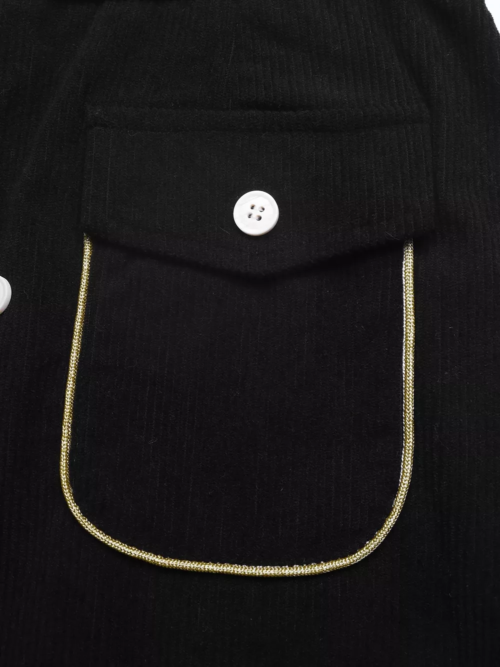 Corduroy Midi Skirt, image 7