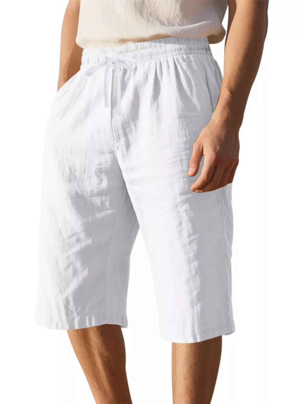 Men's Full Size Casual Drawstring Shorts Plus Size, image 13