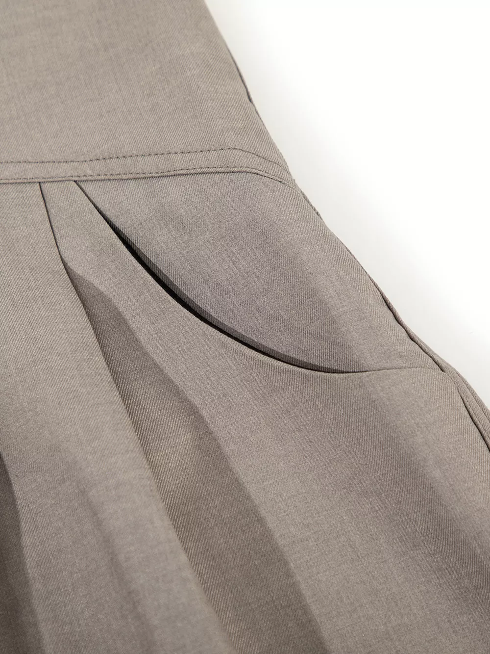 Men's High-Waisted Wide-Leg Pleated Casual Pants, image 8