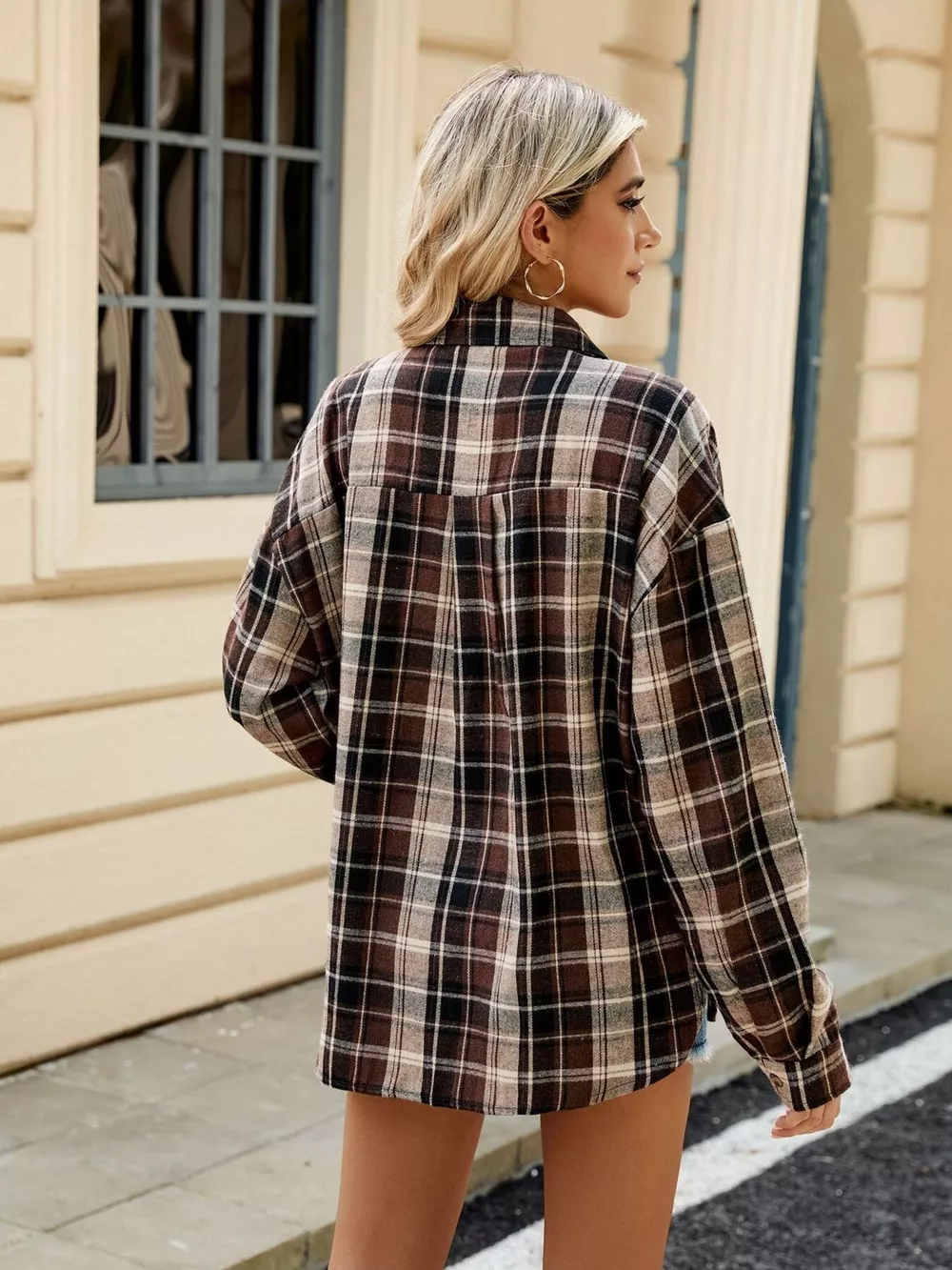 Plaid Button Up Shirt, image 11