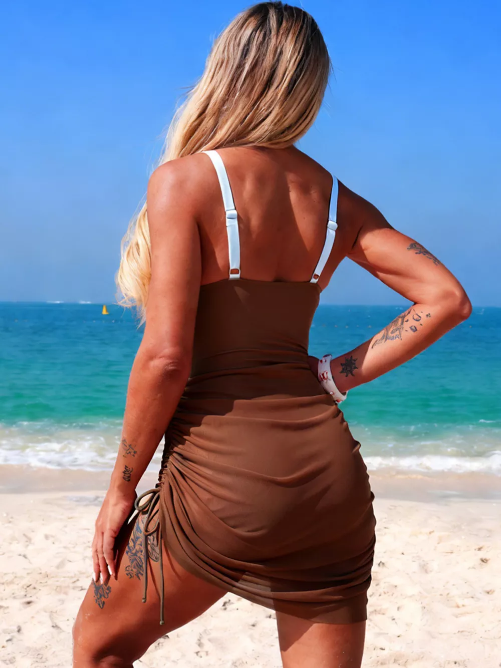 Color Block Cutout One-Piece Swimsuit, image 17