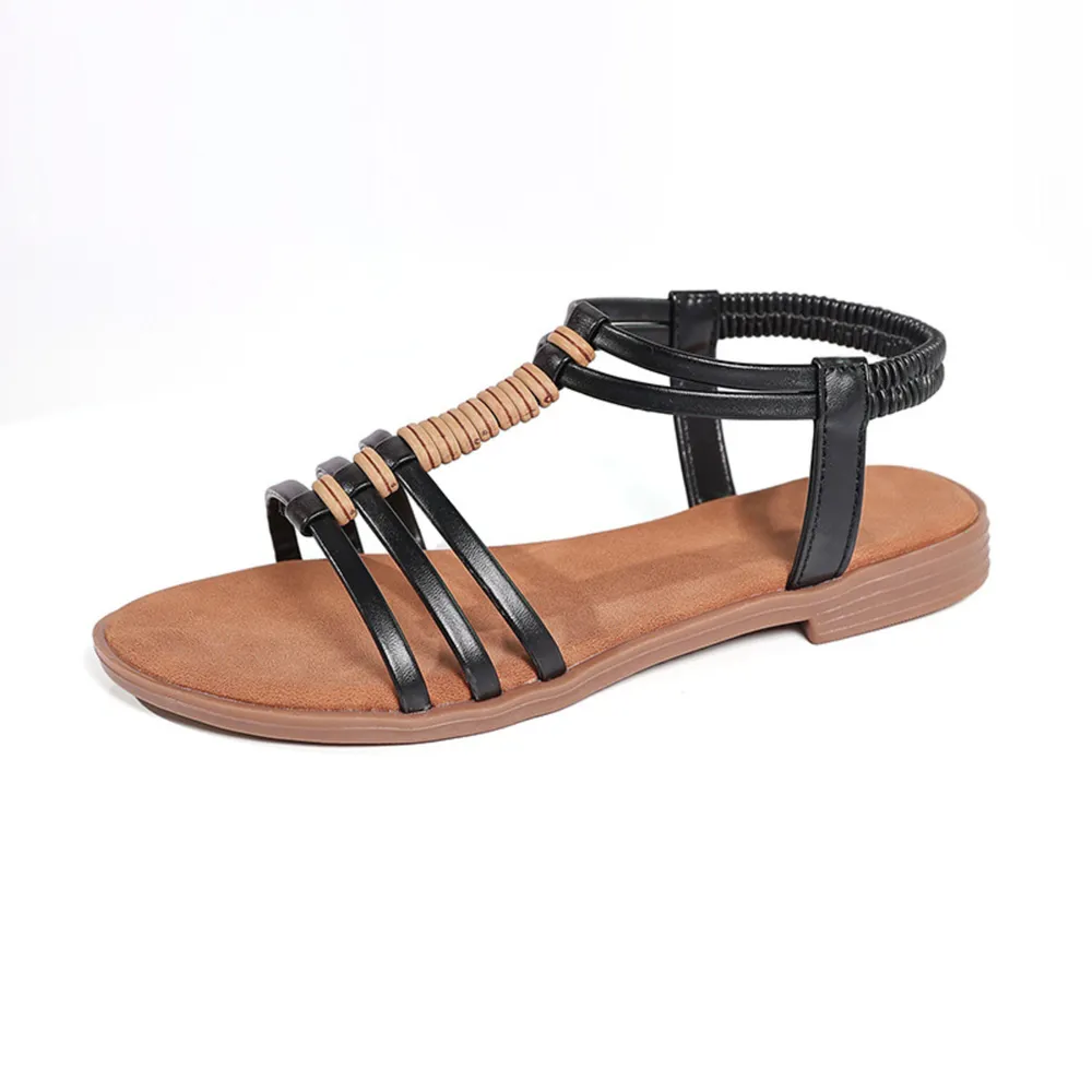 Multi-Strap Flat Sandals, image 2