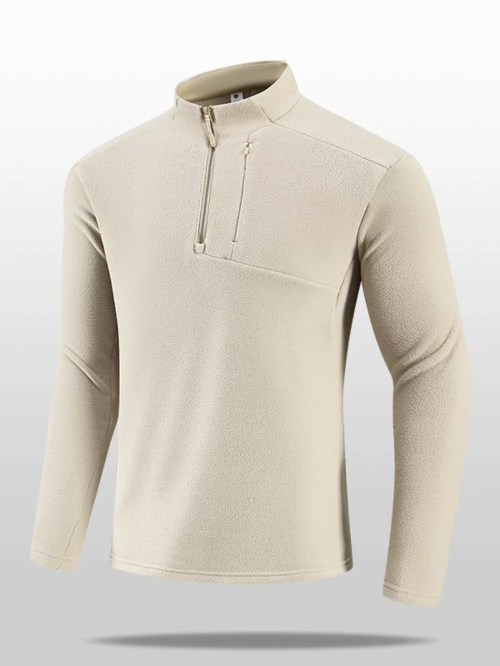 Men's Plus Size Quarter- Fleece Sweatshirt, image 5