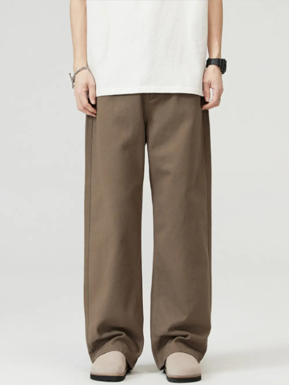 Men's Full Size Wide-Leg Pants Plus Size, image 6