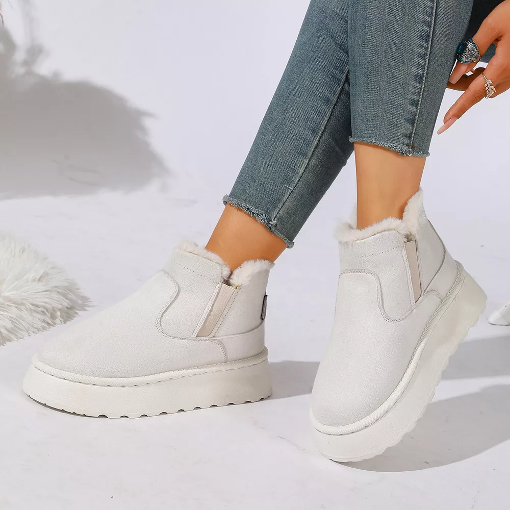 Round Toe Platform Boots, image 8
