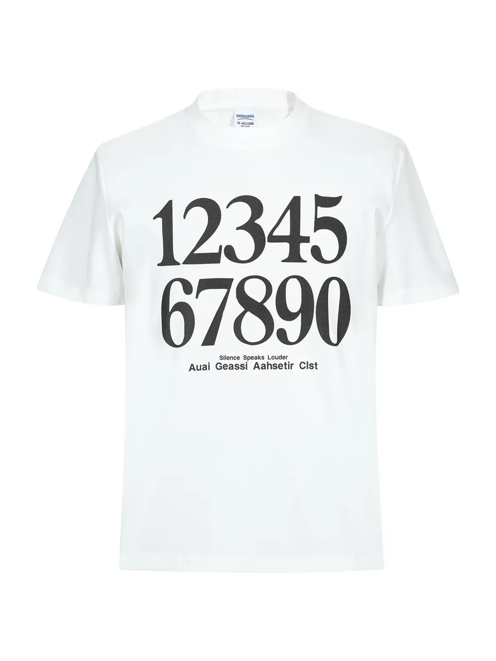 Men's Number Casual Short Sleeve T-Shirt, image 5