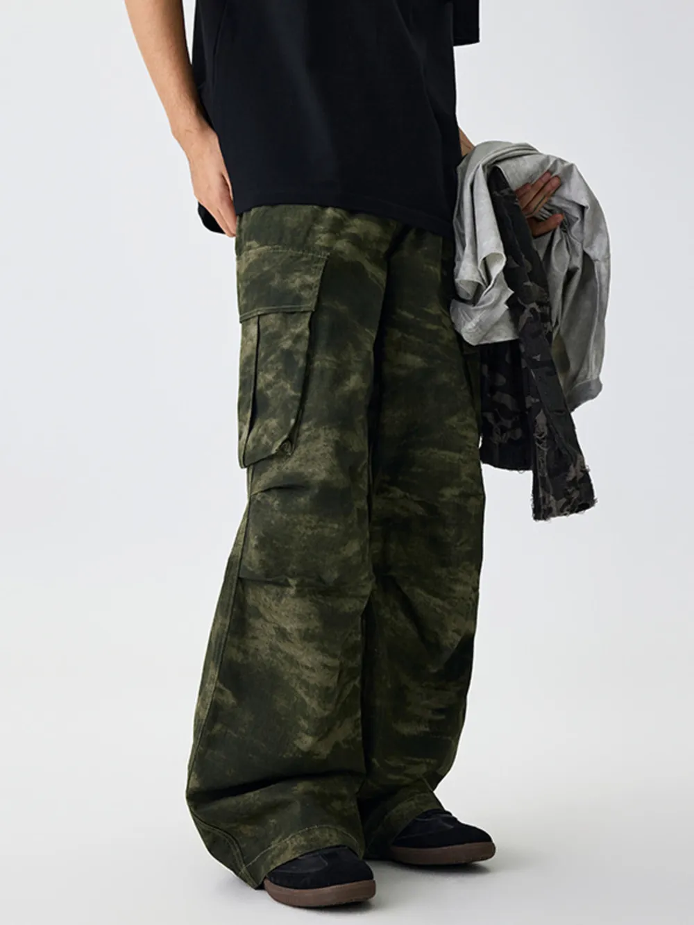 Men's Camouflage Cargo Pants, image 4
