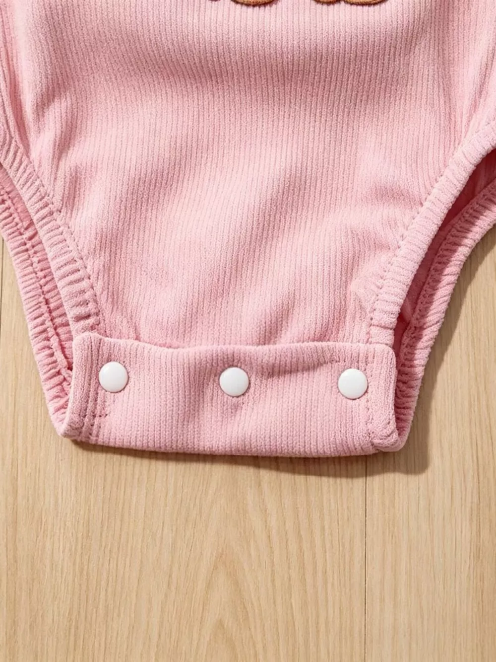 Children's Giraffe Embroidered Corduroy One-Piece, image 4