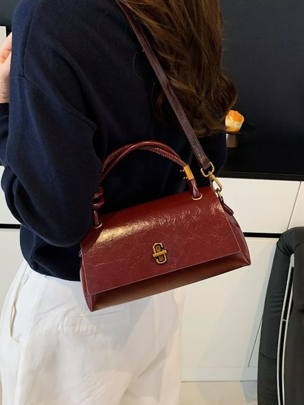 Top Handle Crossbody Bag, image 8