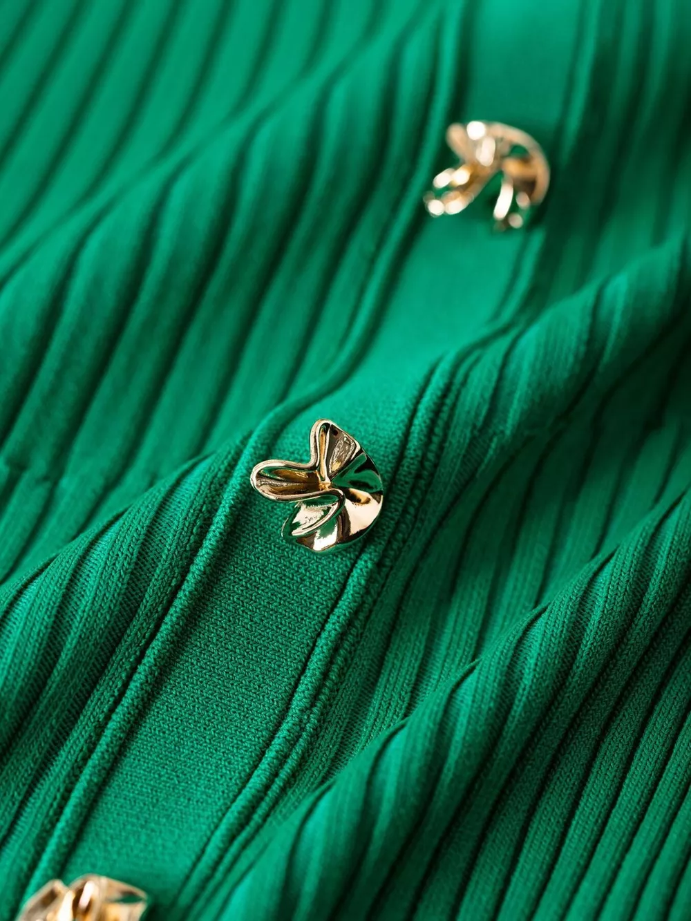 Button Front Short Sleeve Knit Dress, image 4