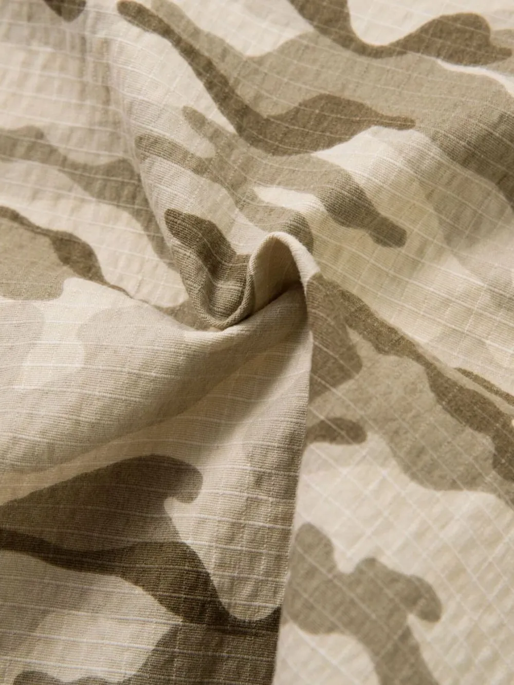 Men's Wide Leg Camo Print Cargo Pants, image 12