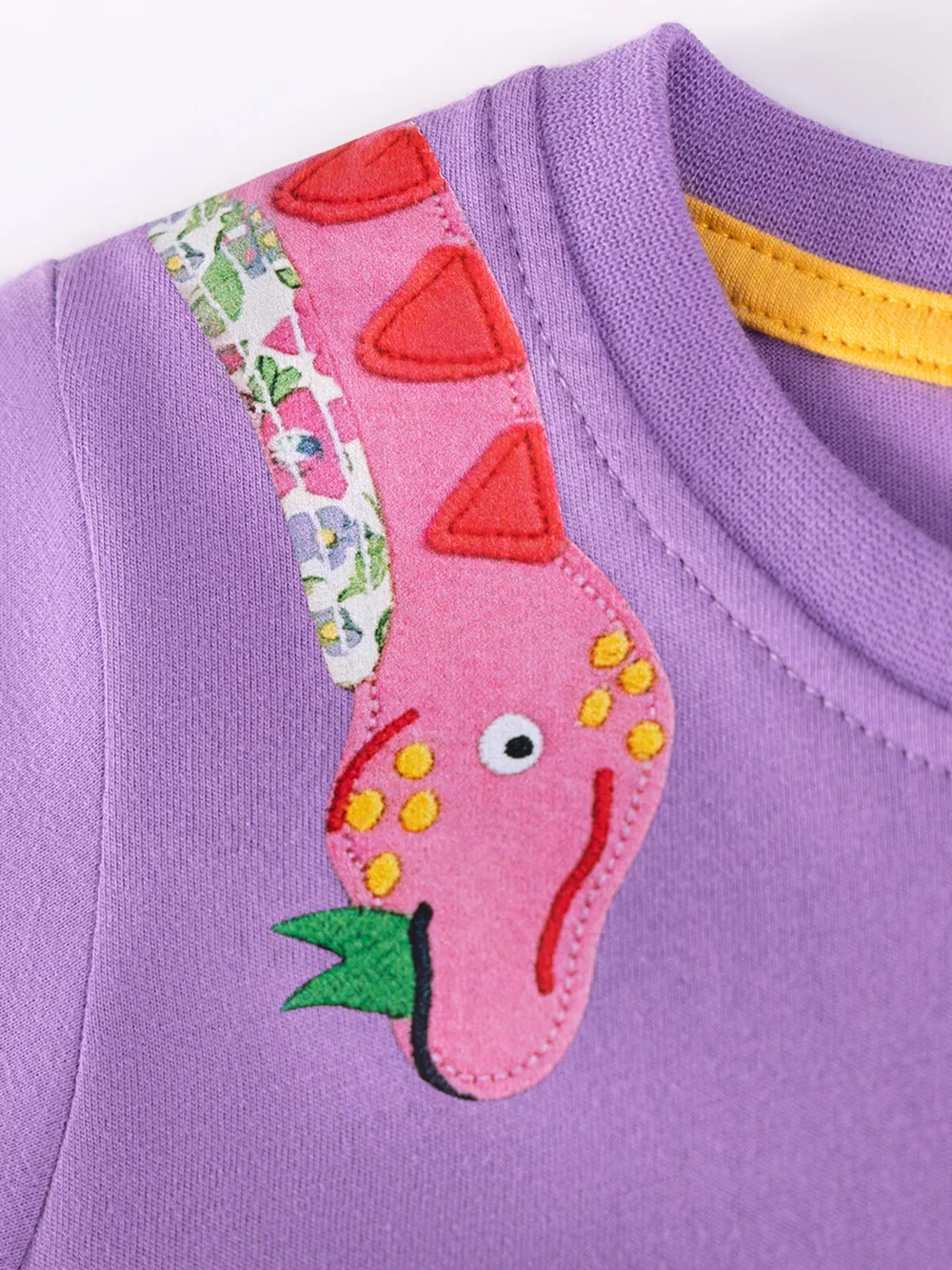 Children's Dinosaur Print Casual Dress, image 3