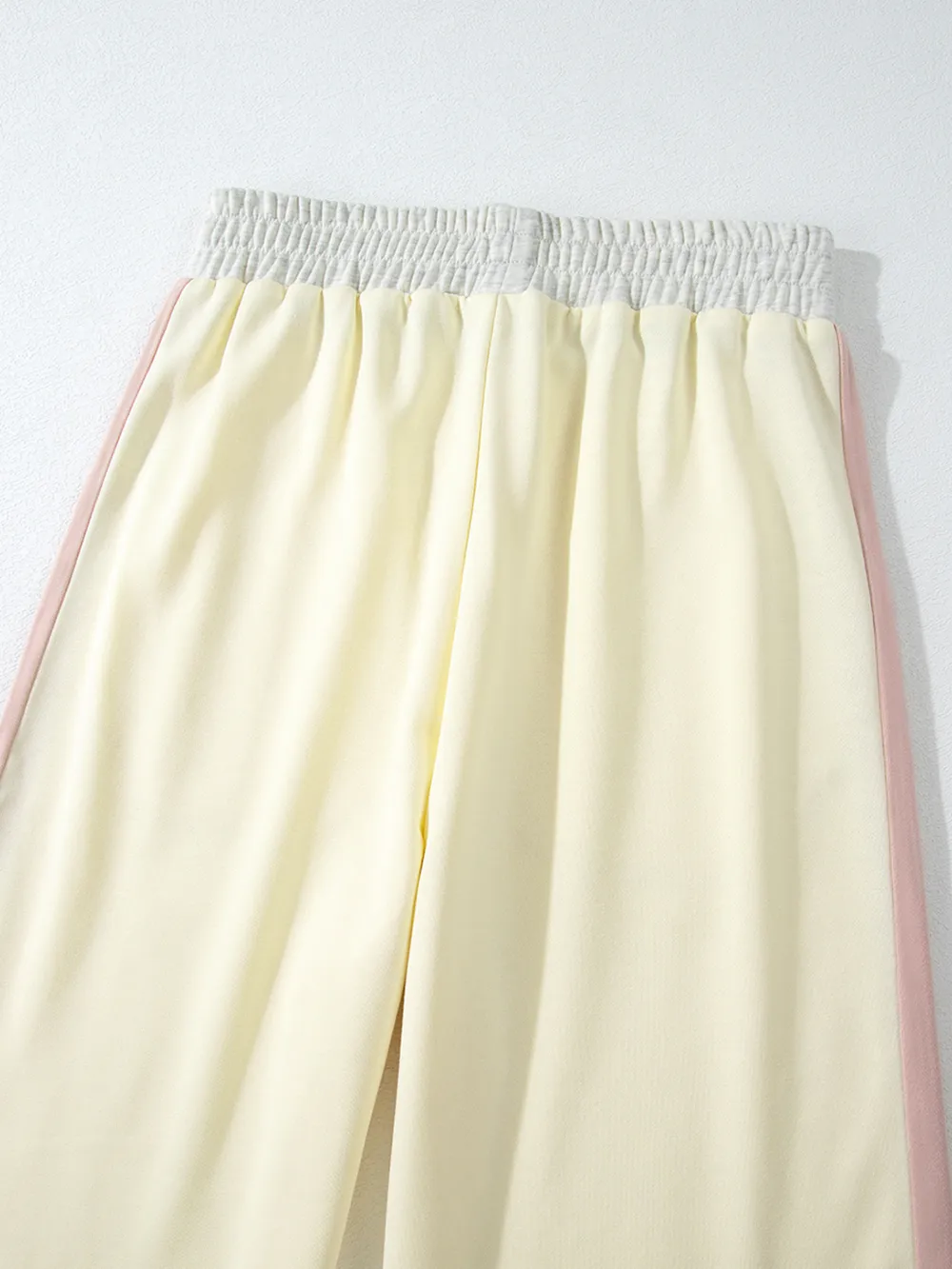 Color Block Round Neck Top and Pants Set, image 27