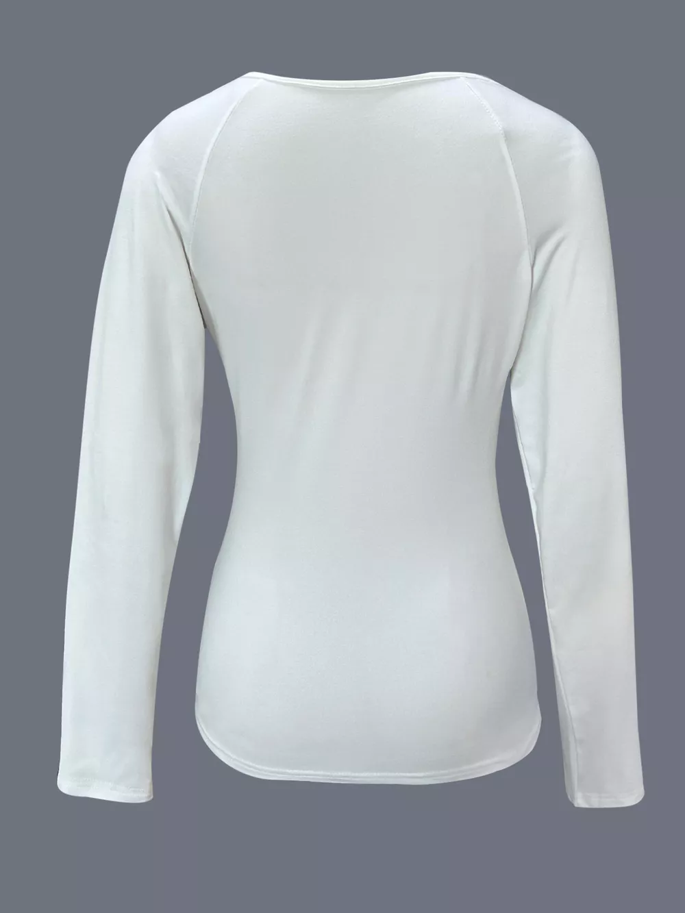 Lace Trim Long Sleeve T-Shirt, image 5