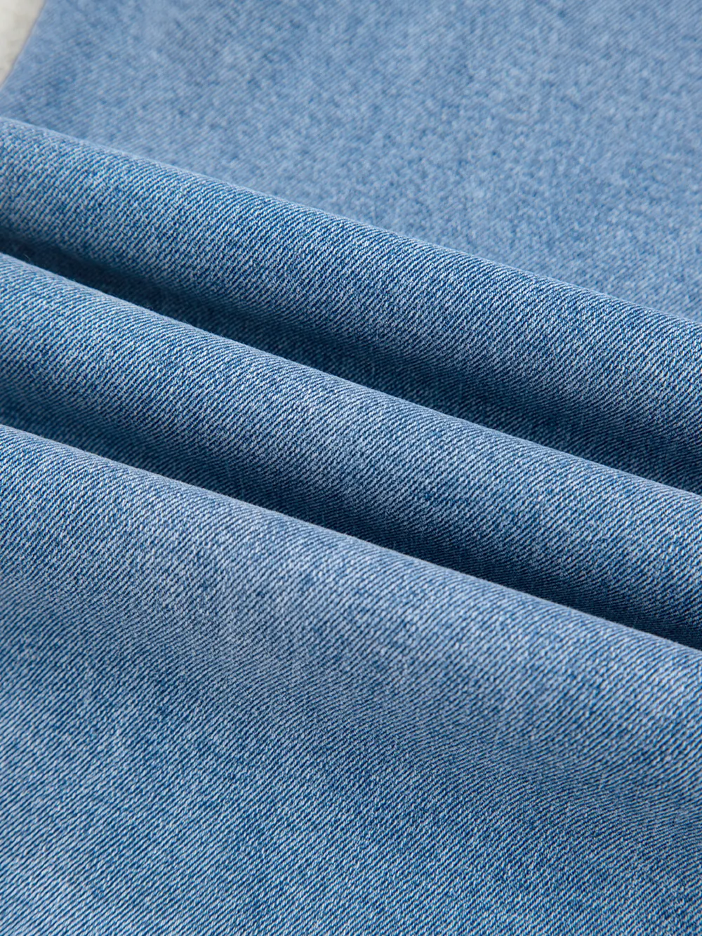 High Waisted Wide Leg Belted Jeans, image 3