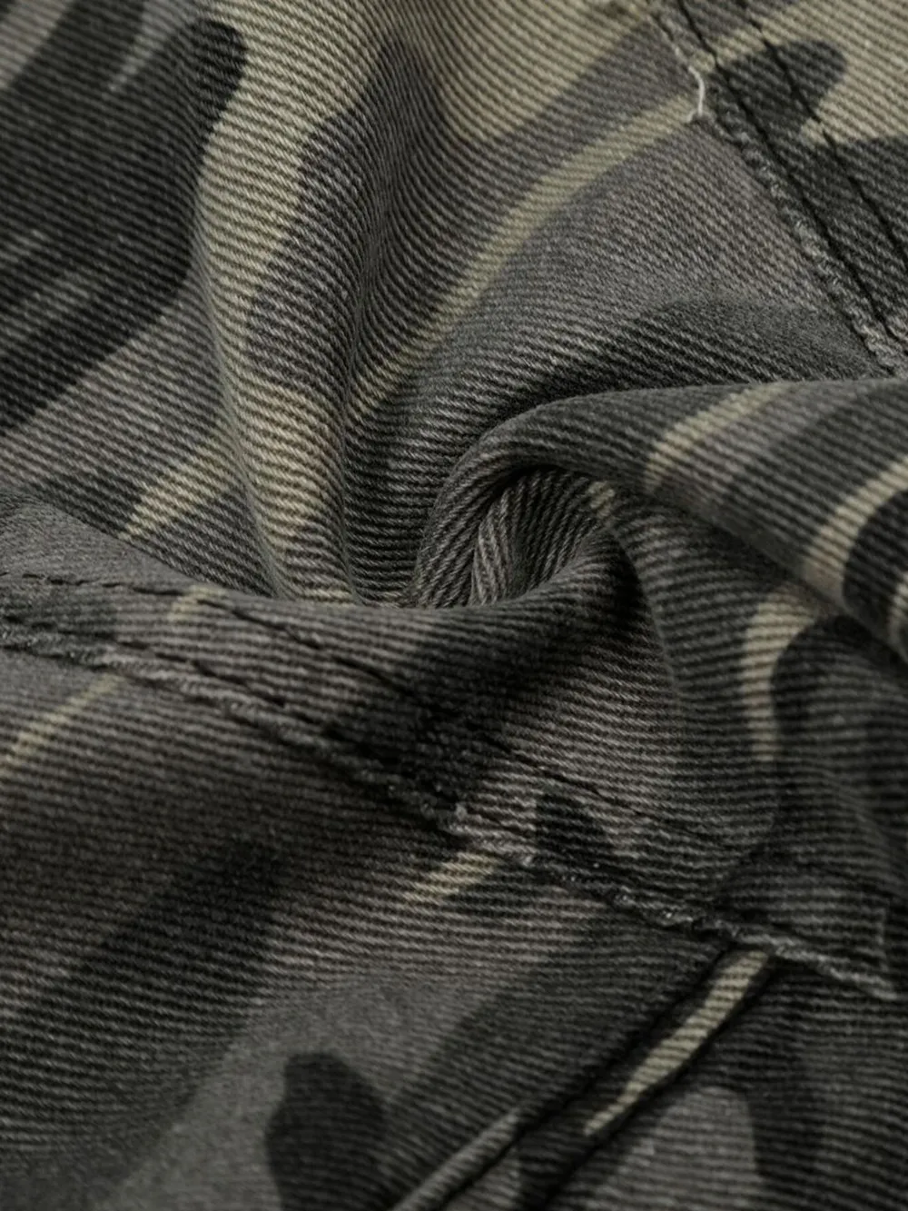 Men's Camouflage Cargo Capris Jeans, image 12