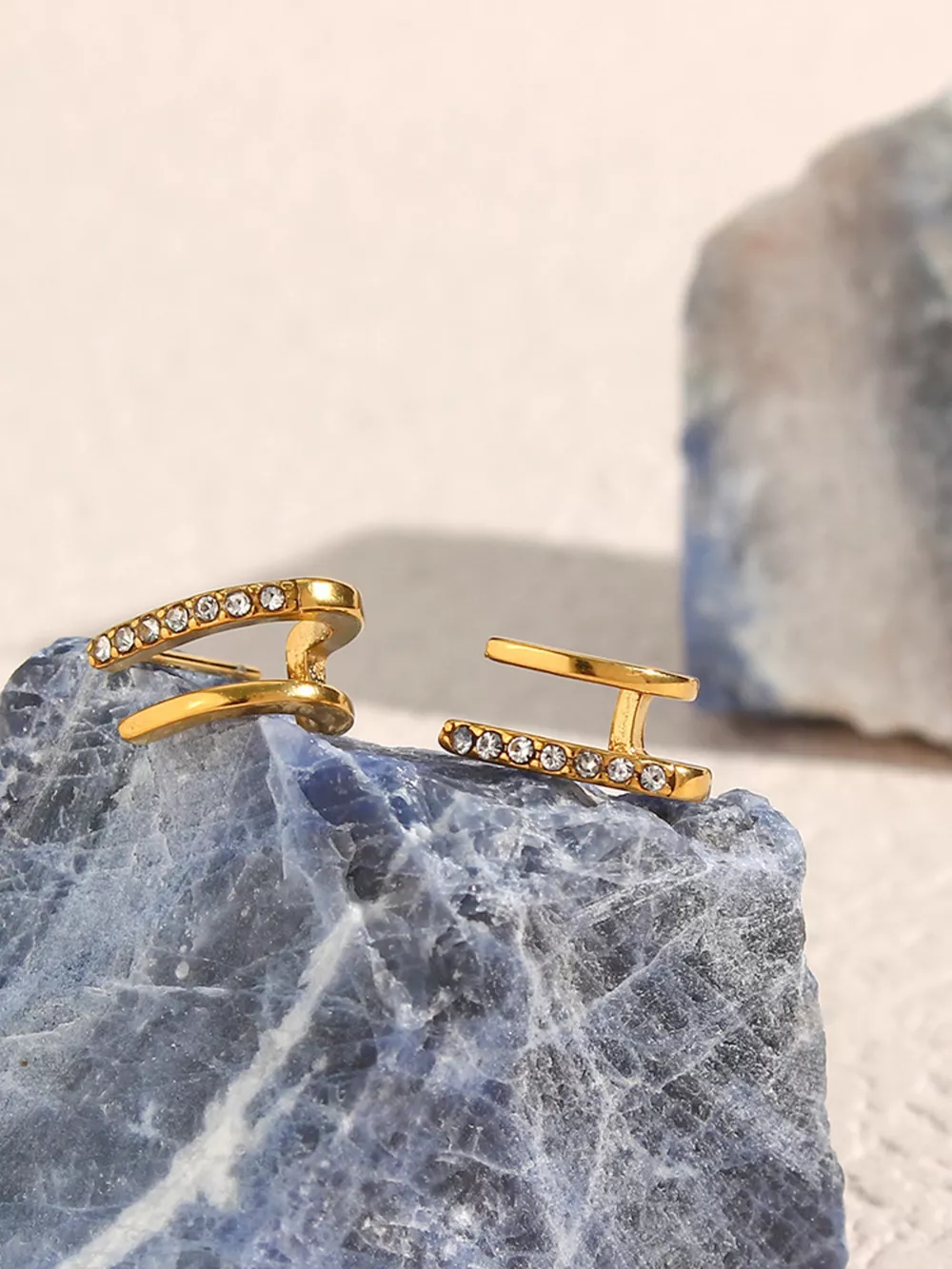 Double-Layer Hoop Earrings, image 10
