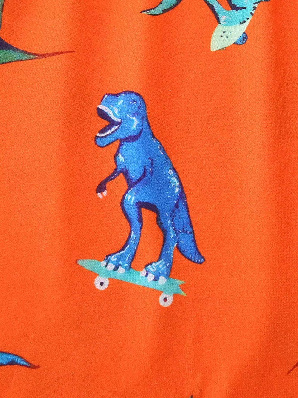 Children's Dinosaur Print Tee and Shorts Set, image 4