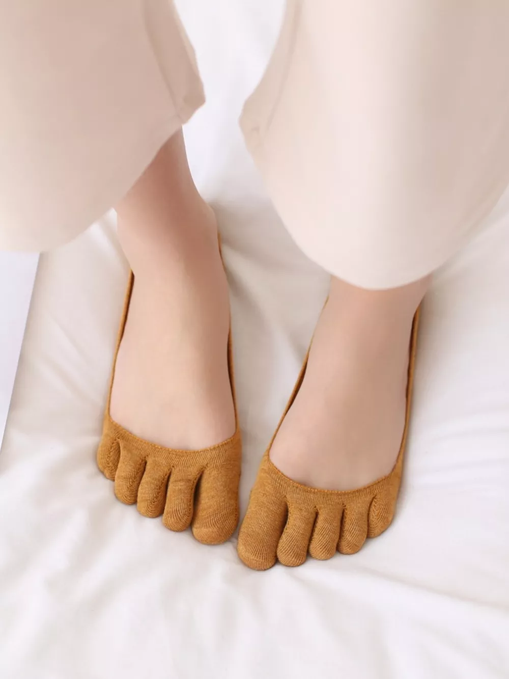 Five-Toe No-Show Socks, image 6