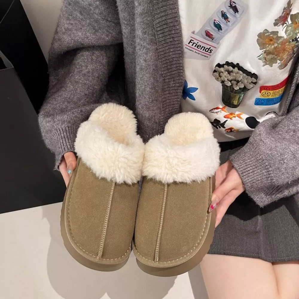 Round Toe Platform Slippers, image 7
