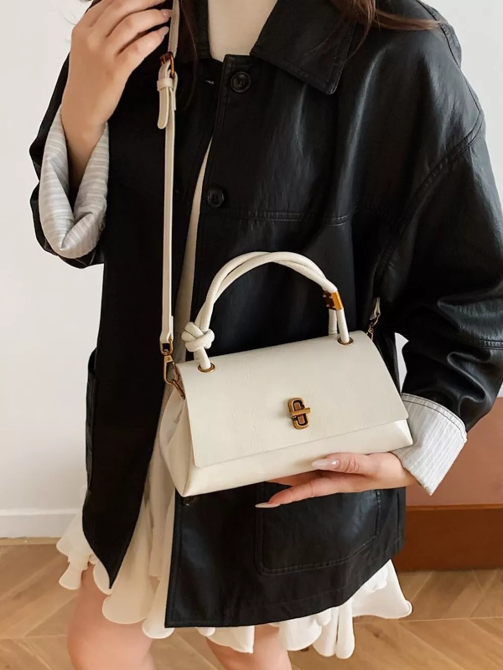 Top Handle Crossbody Bag, image 9