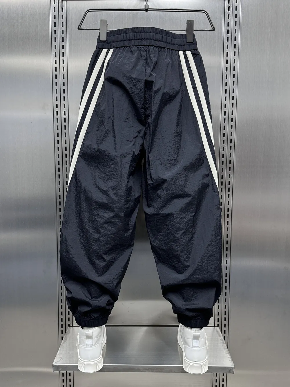Men's Plus Size Side Striped Loose Fit Joggers, image 3
