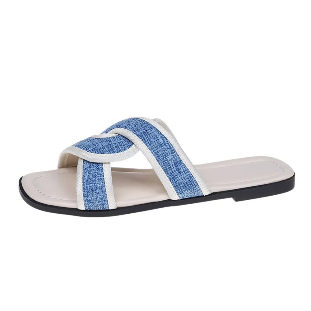Open Toe Flats Sandals, image 4