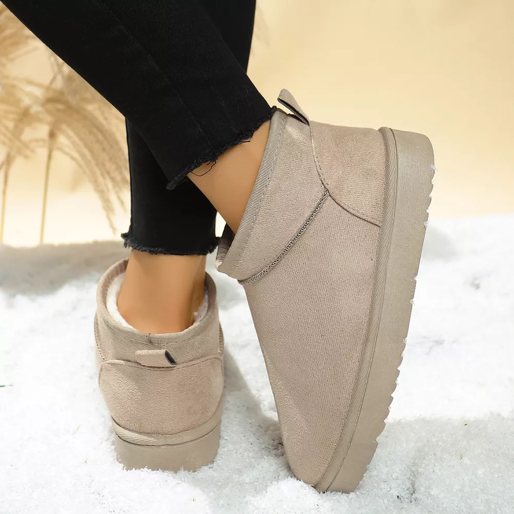 Round Toe Platform Boots, image 7