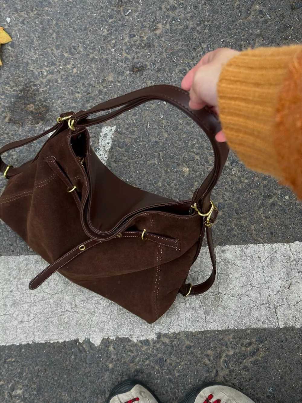 Adjustable Strap Shoulder Bag, image 5