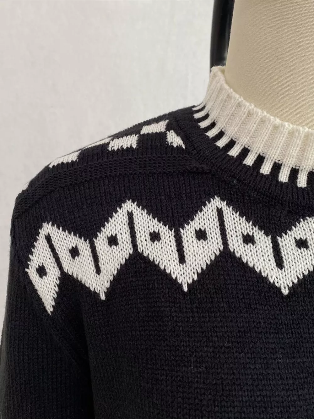 Christmas Festive Fair Isle Patterned Crew Neck Sweater, image 15