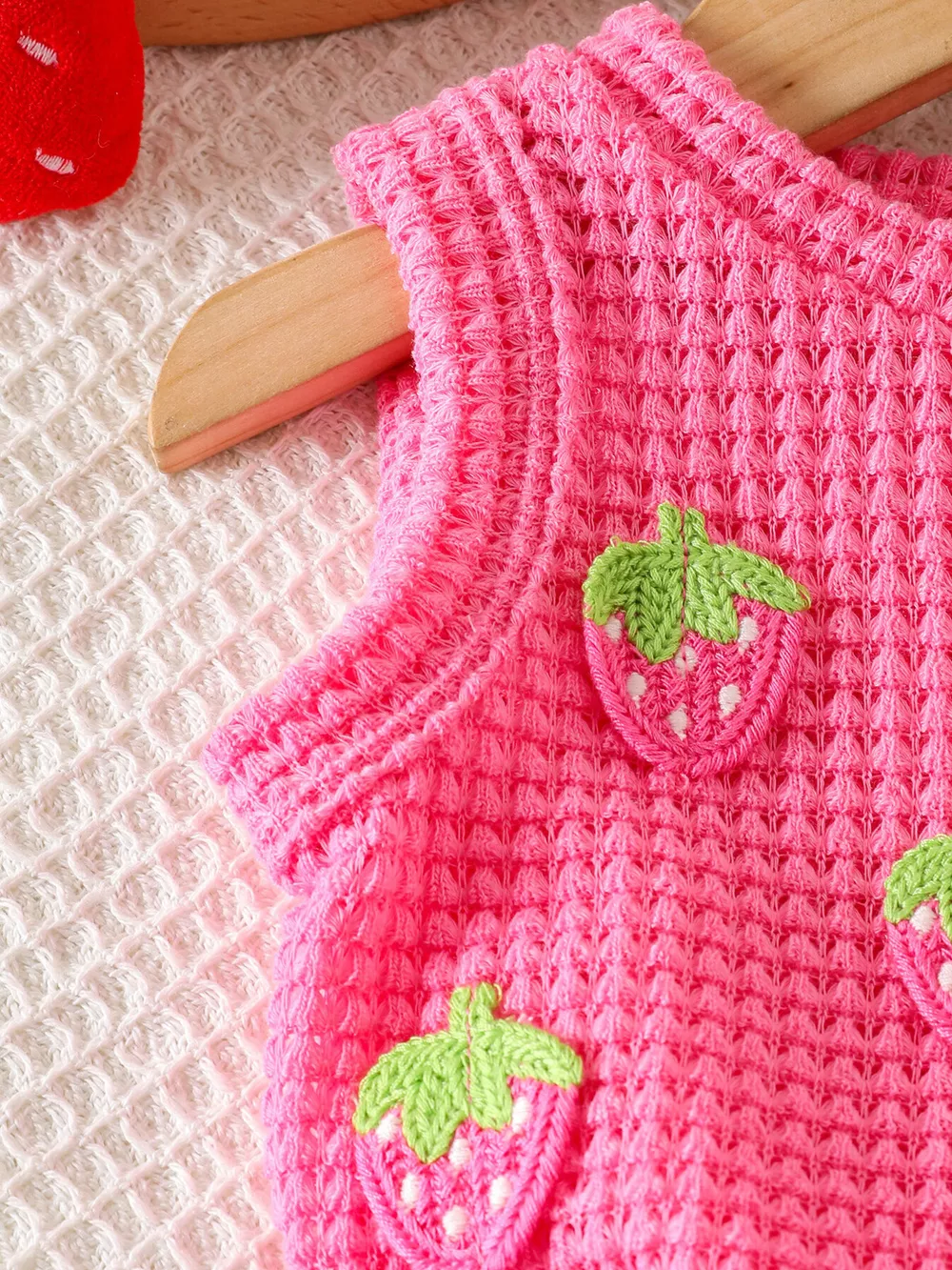 Children's Strawberry Tank and Shorts Set, image 3