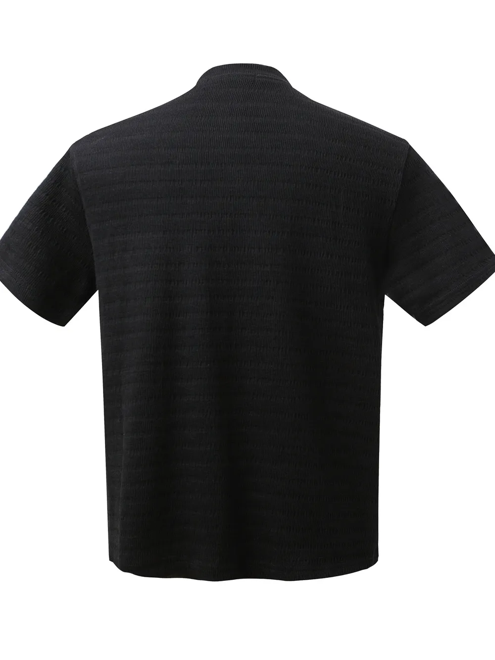 Men's Basic style Round Neck Solid T-Shirt, image 4