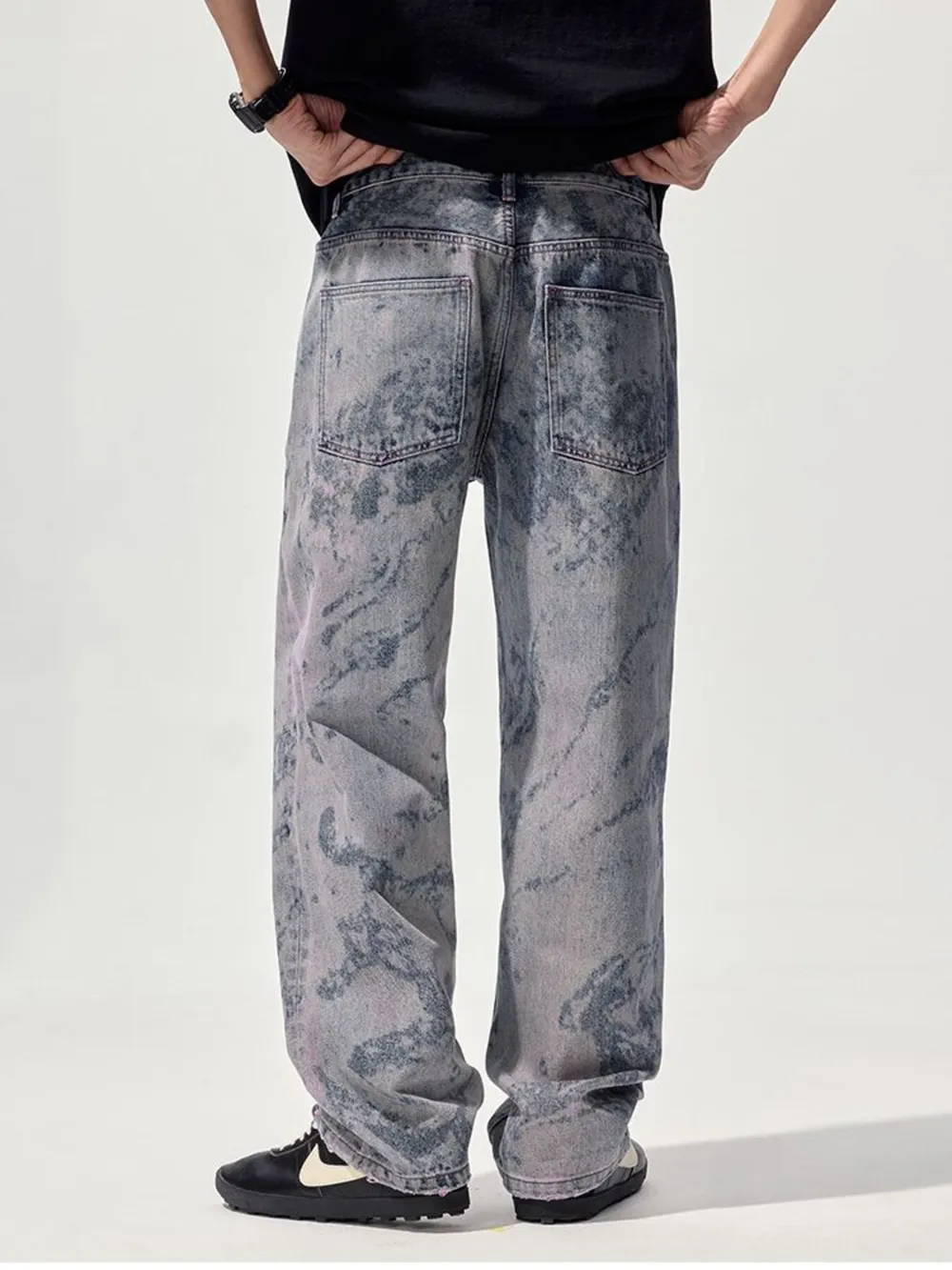 Men's Wide Leg Jeans, image 3