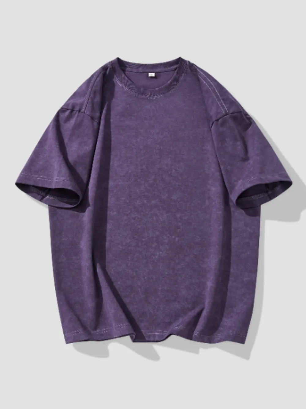 Men's Plus Size Round Neck Short Sleeve T-Shirt, image 6