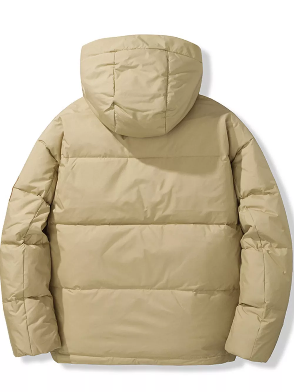 Men's Plus Size Warm Padded Hooded Down Puffer Jacket, image 4