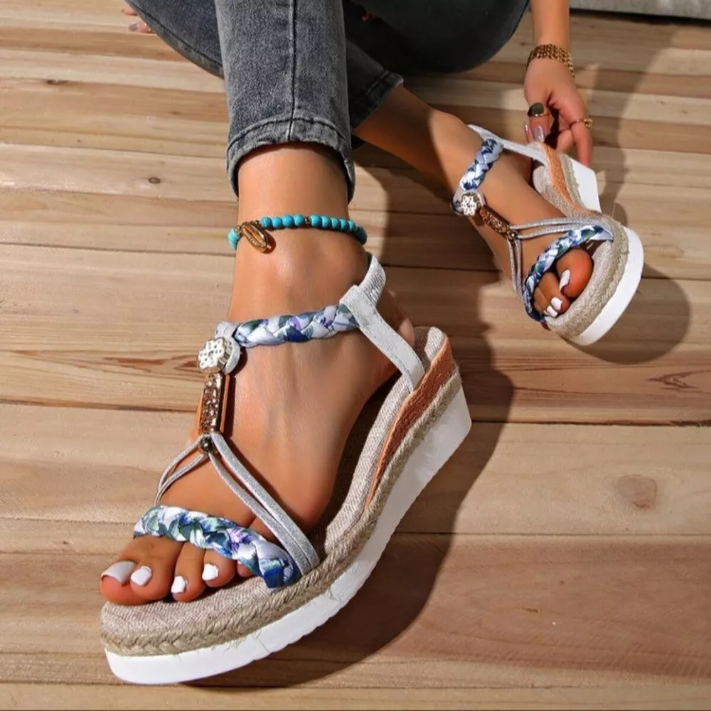 Open Toe Platform Sandals, image 3