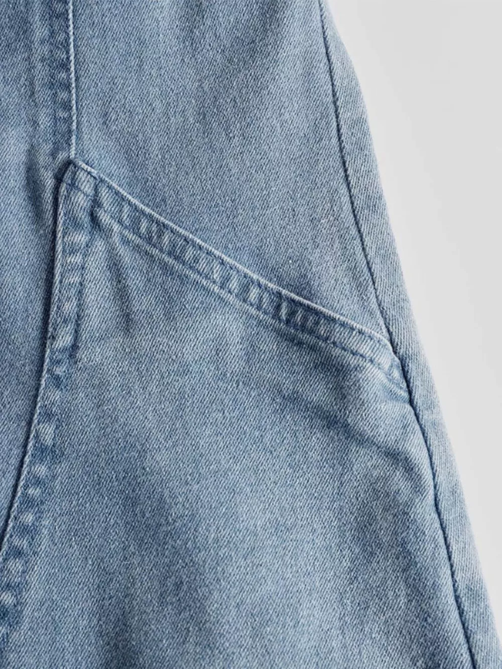 Slit Sleeveless Hooded Denim Maxi Dress, image 3