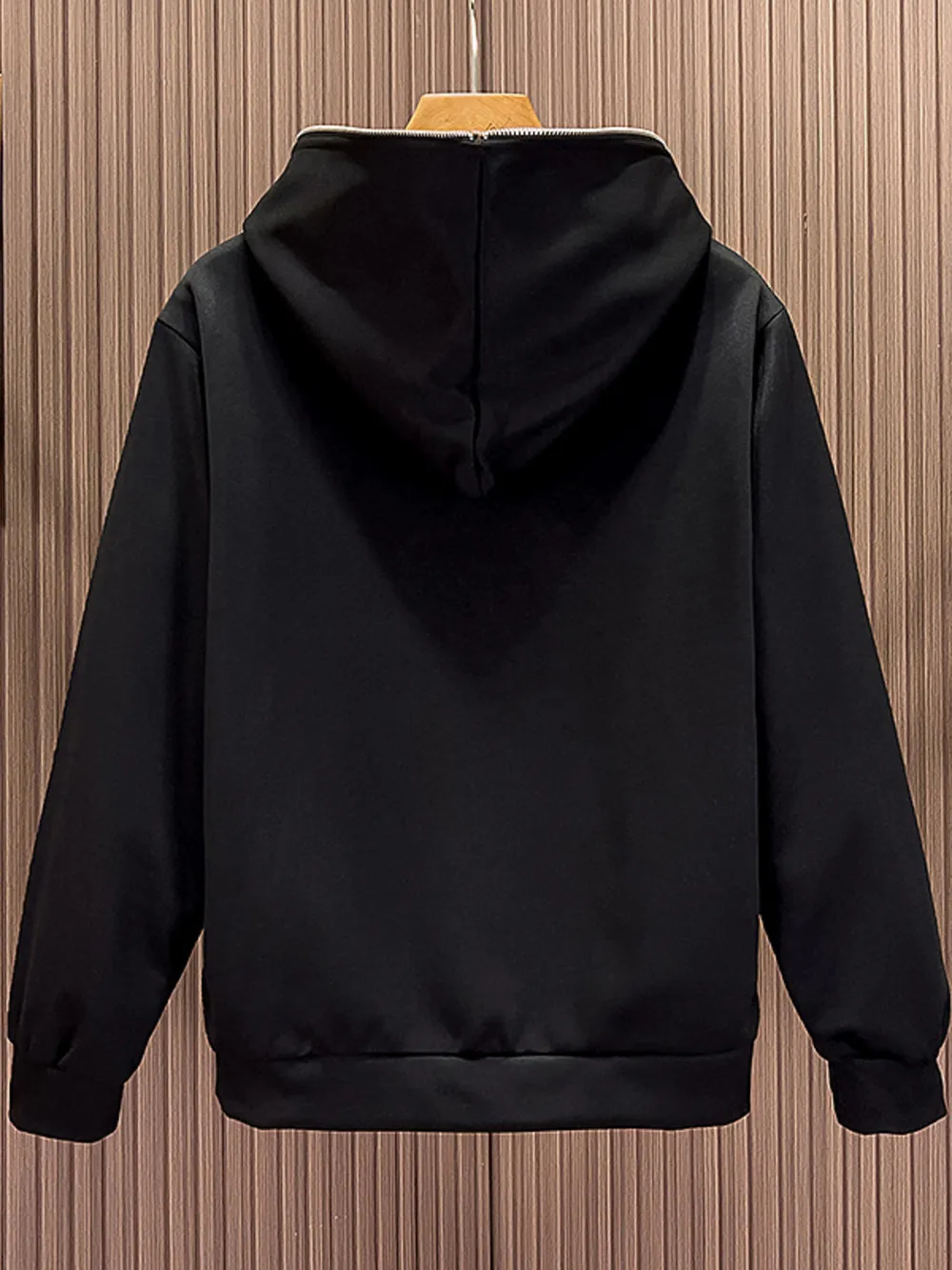 Men's Zip Up Long Sleeve Hoodie, image 2