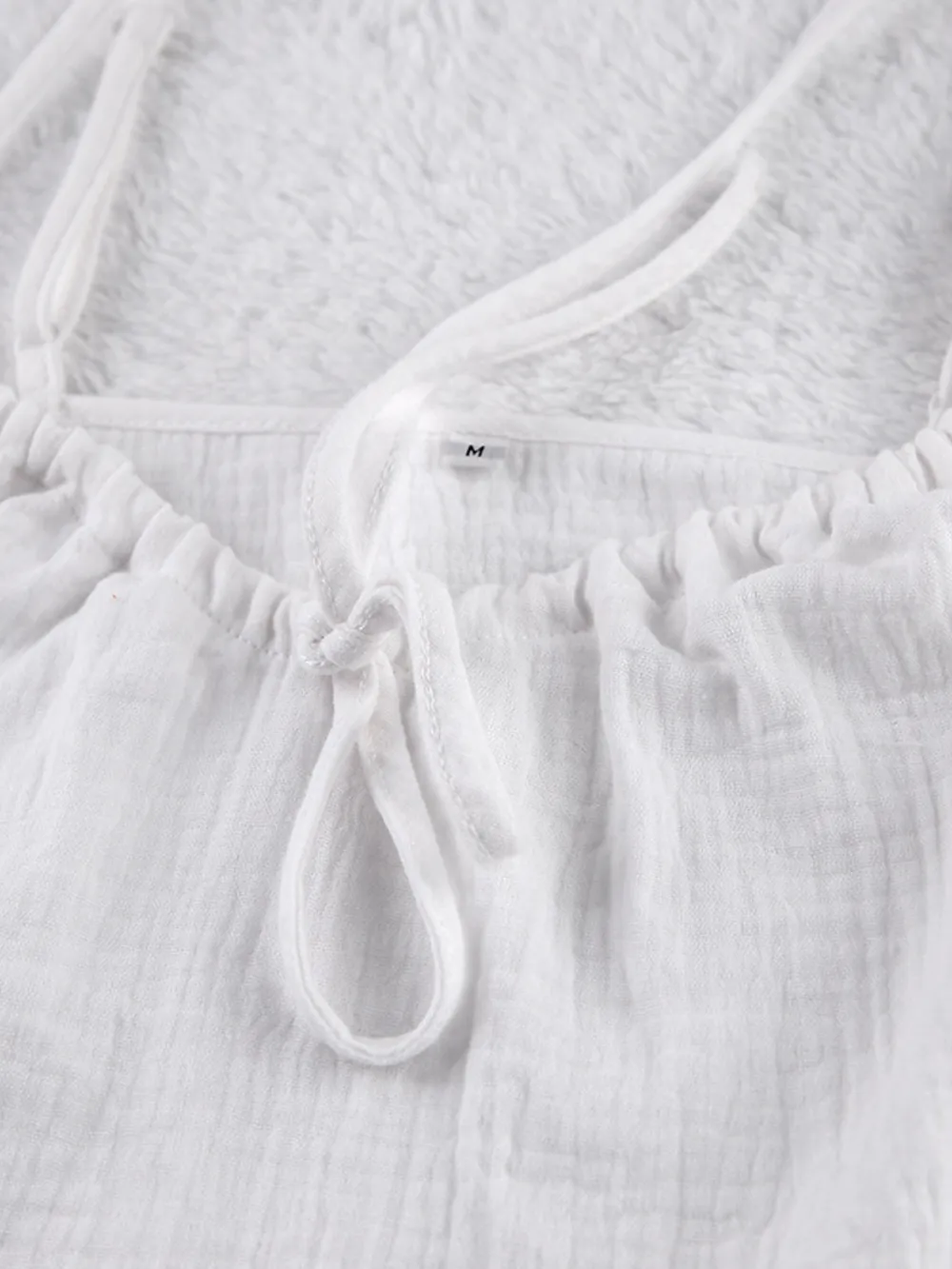 Tie Front Cami and Shorts Lounge Set, image 9