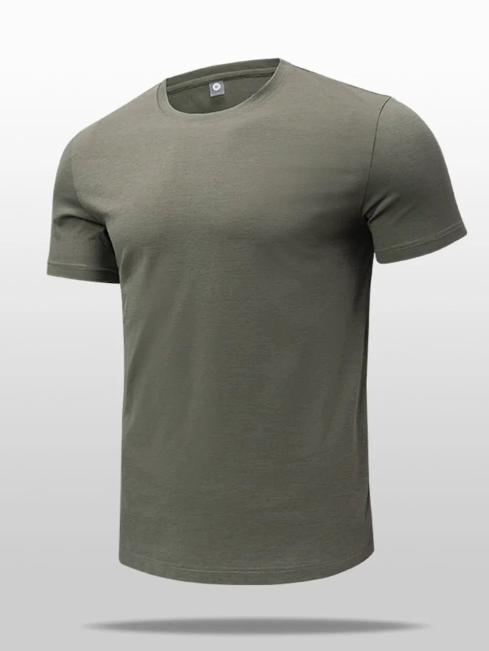 Men's Round Neck Short Sleeve Active T-Shirt, image 4