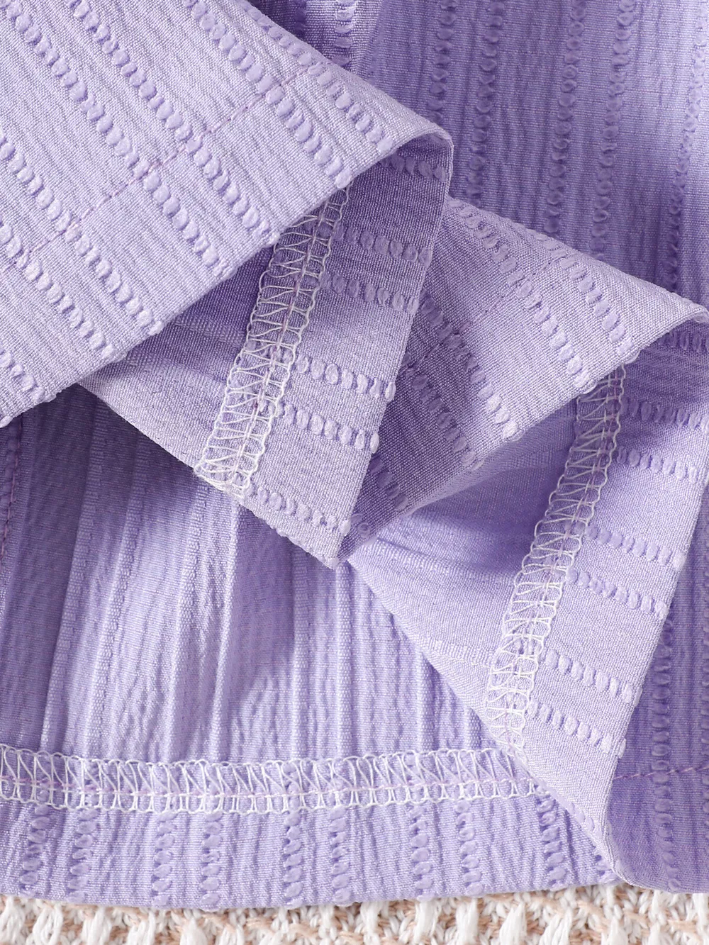 Children's Ruffled Bow Long Sleeve Dress, image 4
