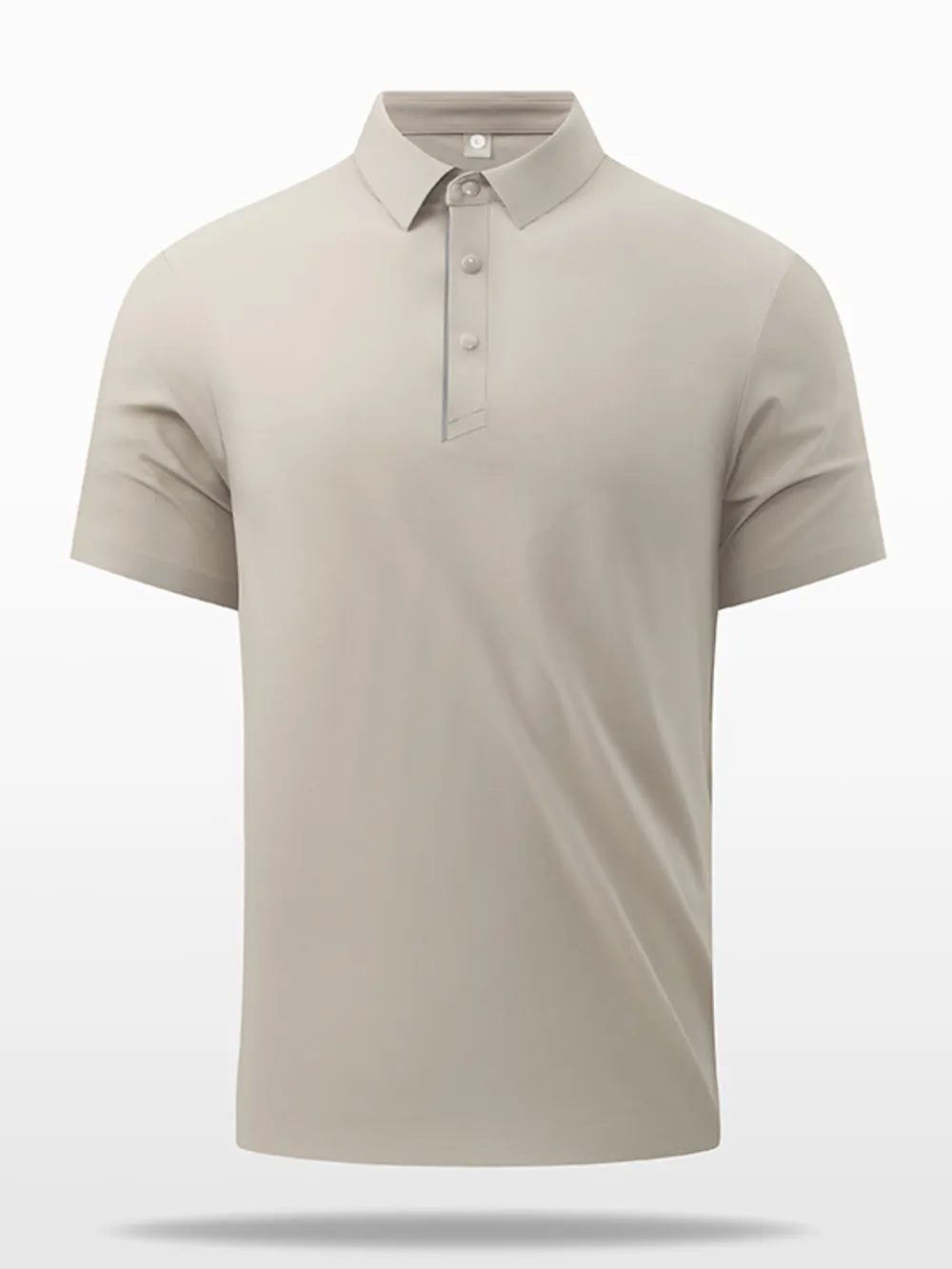 Men's Plus Size Button Detail Short Sleeve Polo, image 4