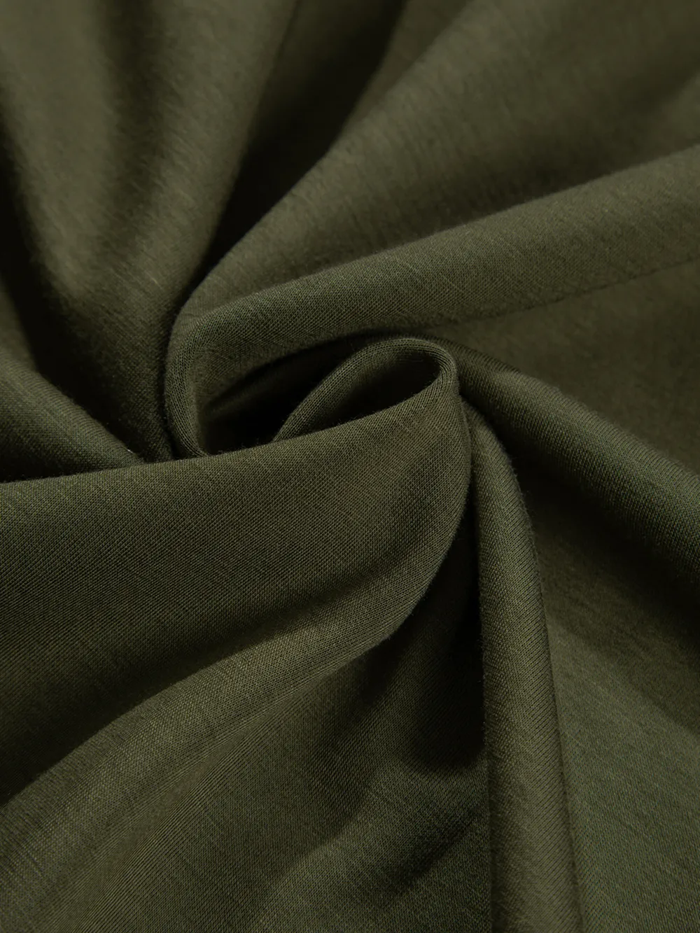 Solid Color Ruched Detail Long Sleeve Midi Dress, image 22
