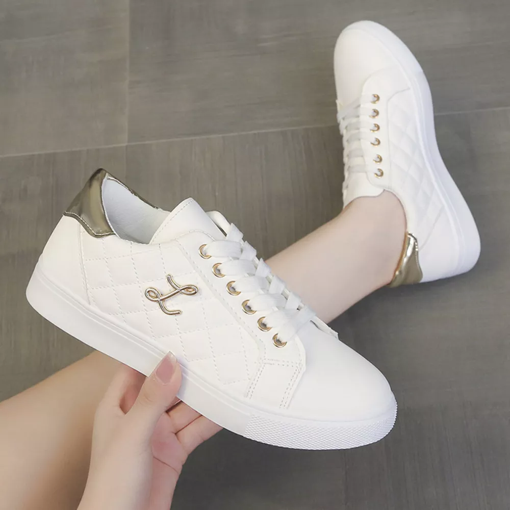 Round Toe Lace Up Sneakers, image 7