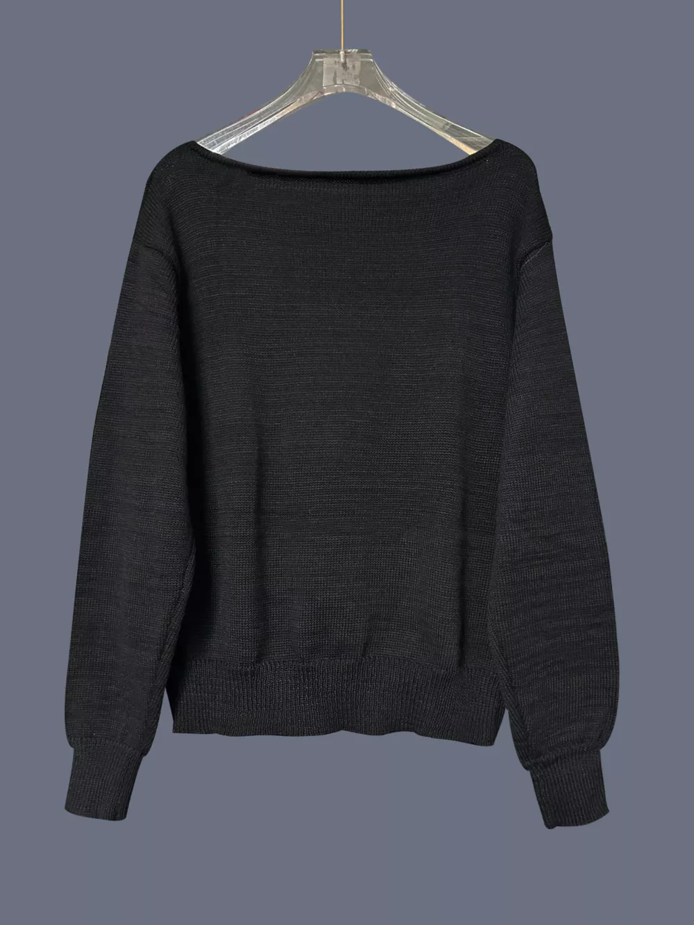 Studded Single Shoulder Knit Top, image 8