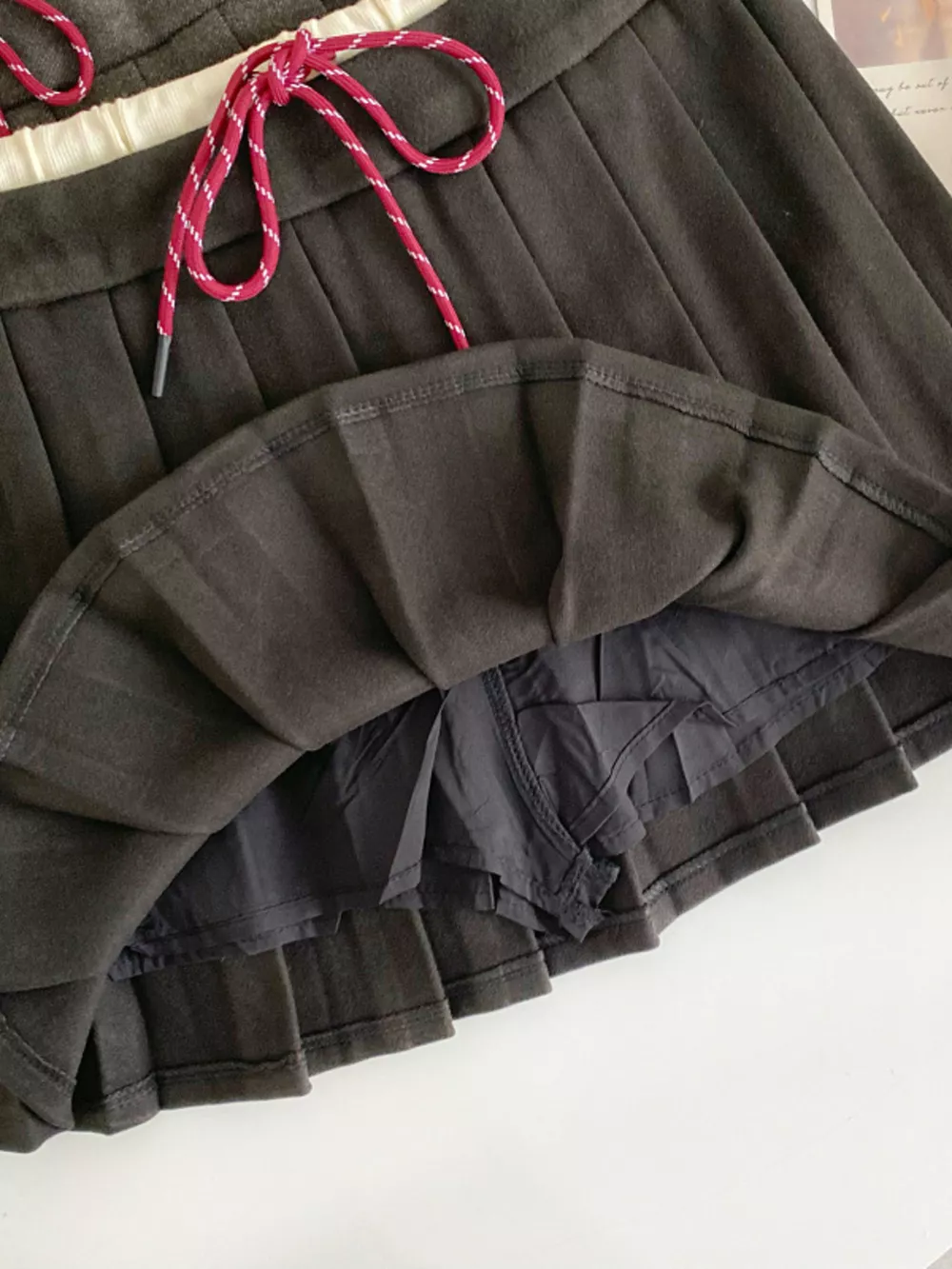 Pleated Mini Skirt, image 7